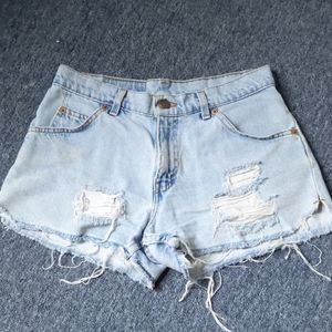 Vintage Levi's denim shorts 7